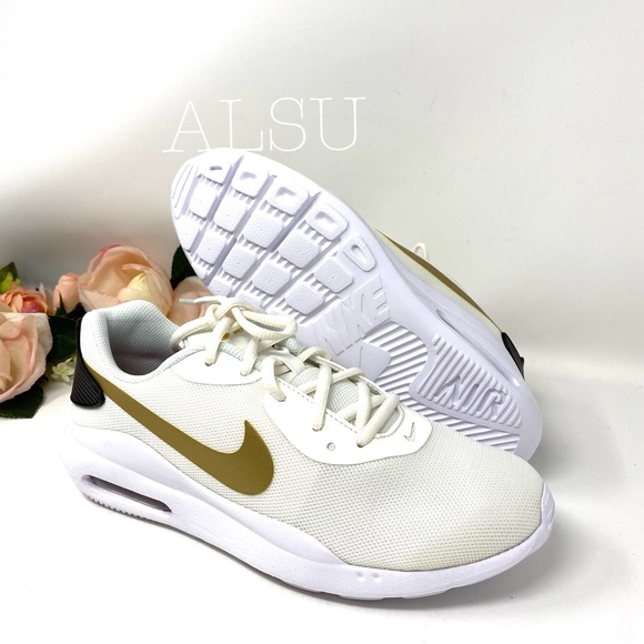 Nike Air Max Oketo Sail Gold Canvas W AUTHENTIC - Picture 4 of 8